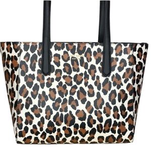 Kate Spade Stacie Leopard Print Tote